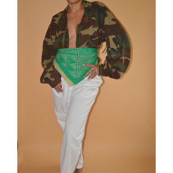 Nostalgic Camo Cropped Jacket - Picture 2 of 4